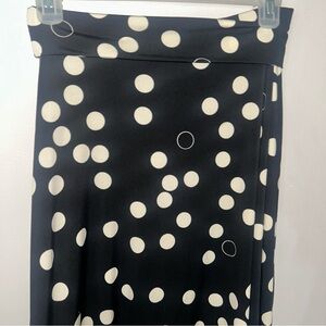 LuLaRoe Black and White Midi Pencil Skirt